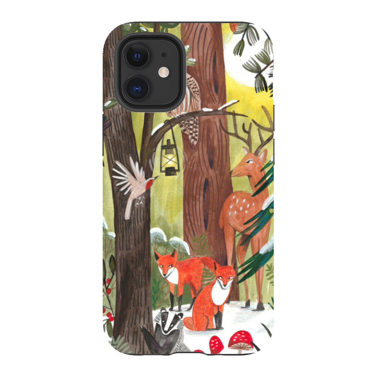 iPhone Tough Case - Winter Wonderland By Caroline Bonne Muller