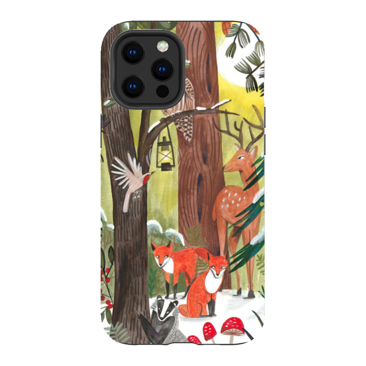 iPhone Tough Case - Winter Wonderland By Caroline Bonne Muller