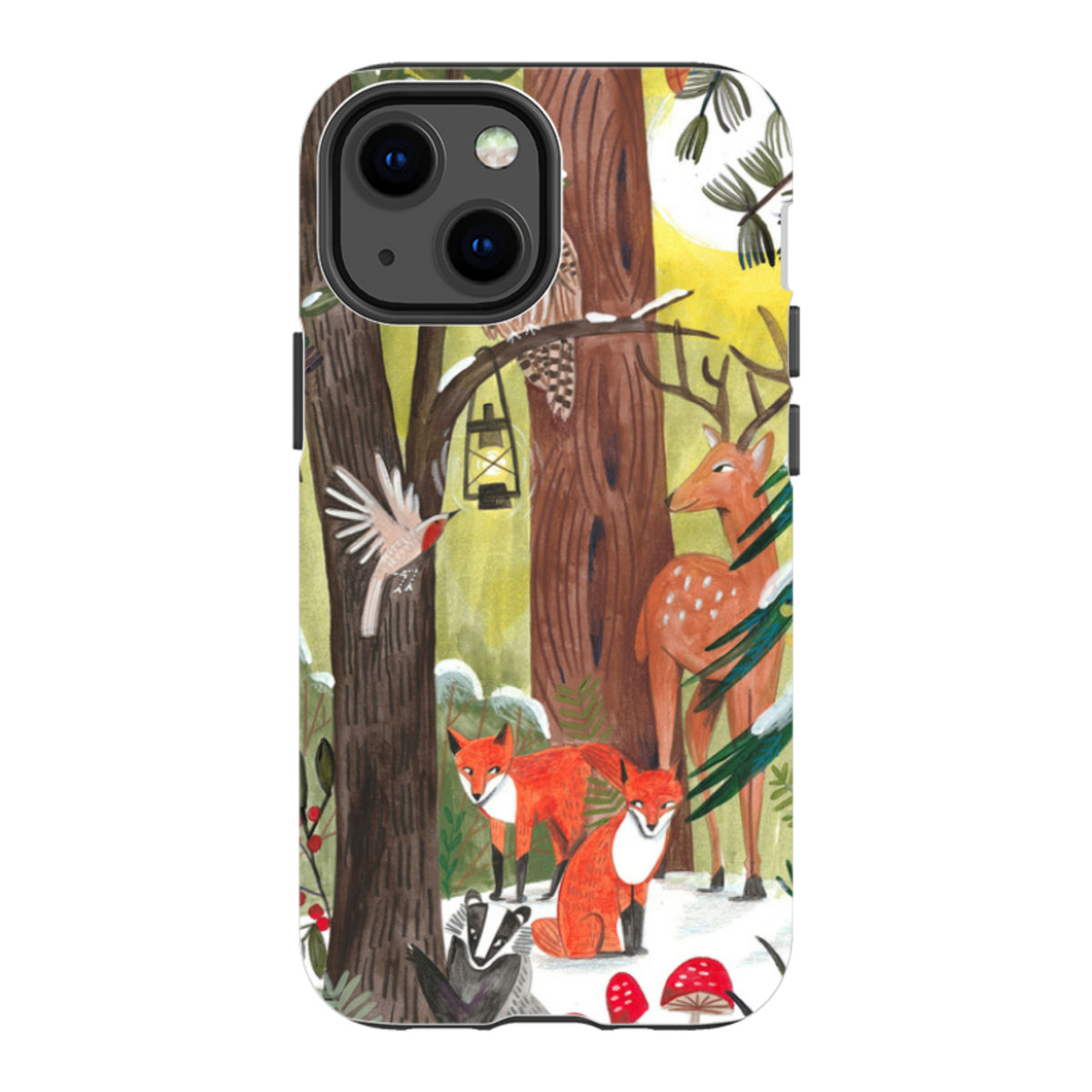 iPhone Tough Case - Winter Wonderland By Caroline Bonne Muller