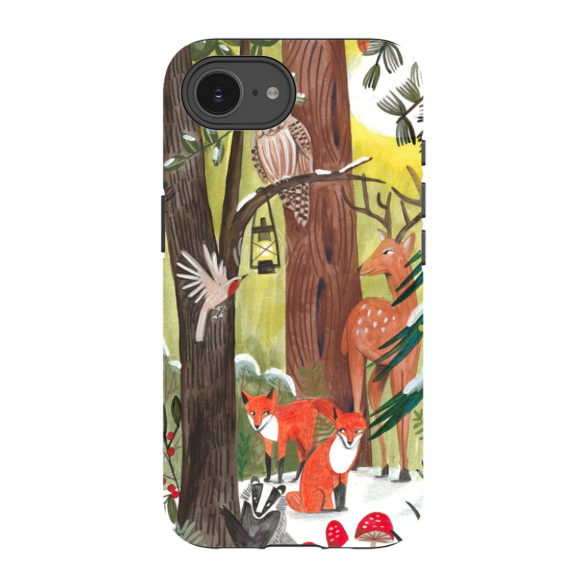 iPhone Tough Case - Winter Wonderland By Caroline Bonne Muller