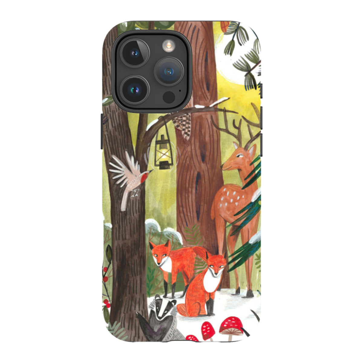 iPhone Tough Case - Winter Wonderland By Caroline Bonne Muller