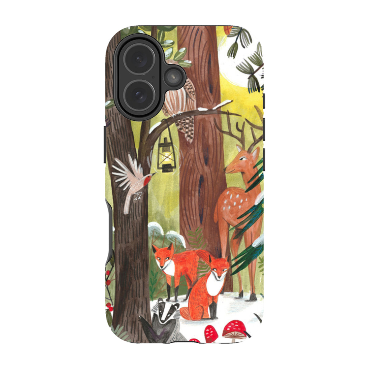 iPhone Tough Case - Winter Wonderland By Caroline Bonne Muller