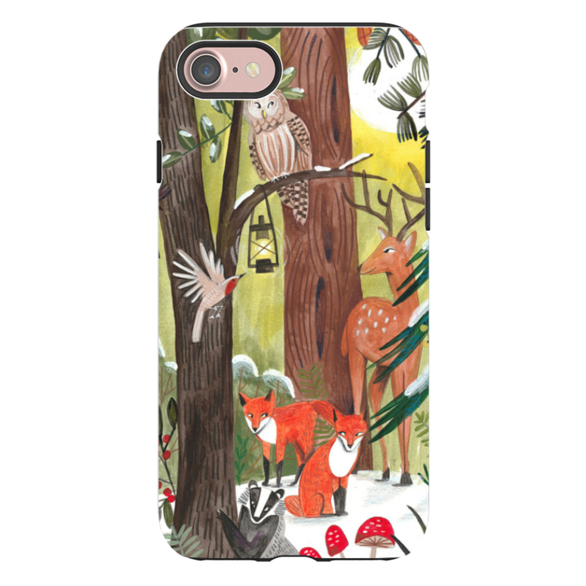 iPhone Tough Case - Winter Wonderland By Caroline Bonne Muller