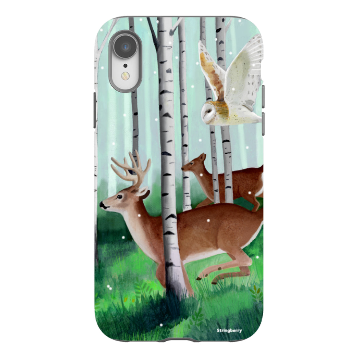 iPhone Tough Case - Winter Woods By Bex Parkin