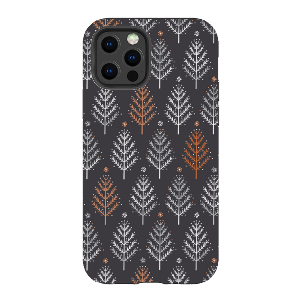 iPhone Tough Case - Winterfold Trees By Ali Brookes