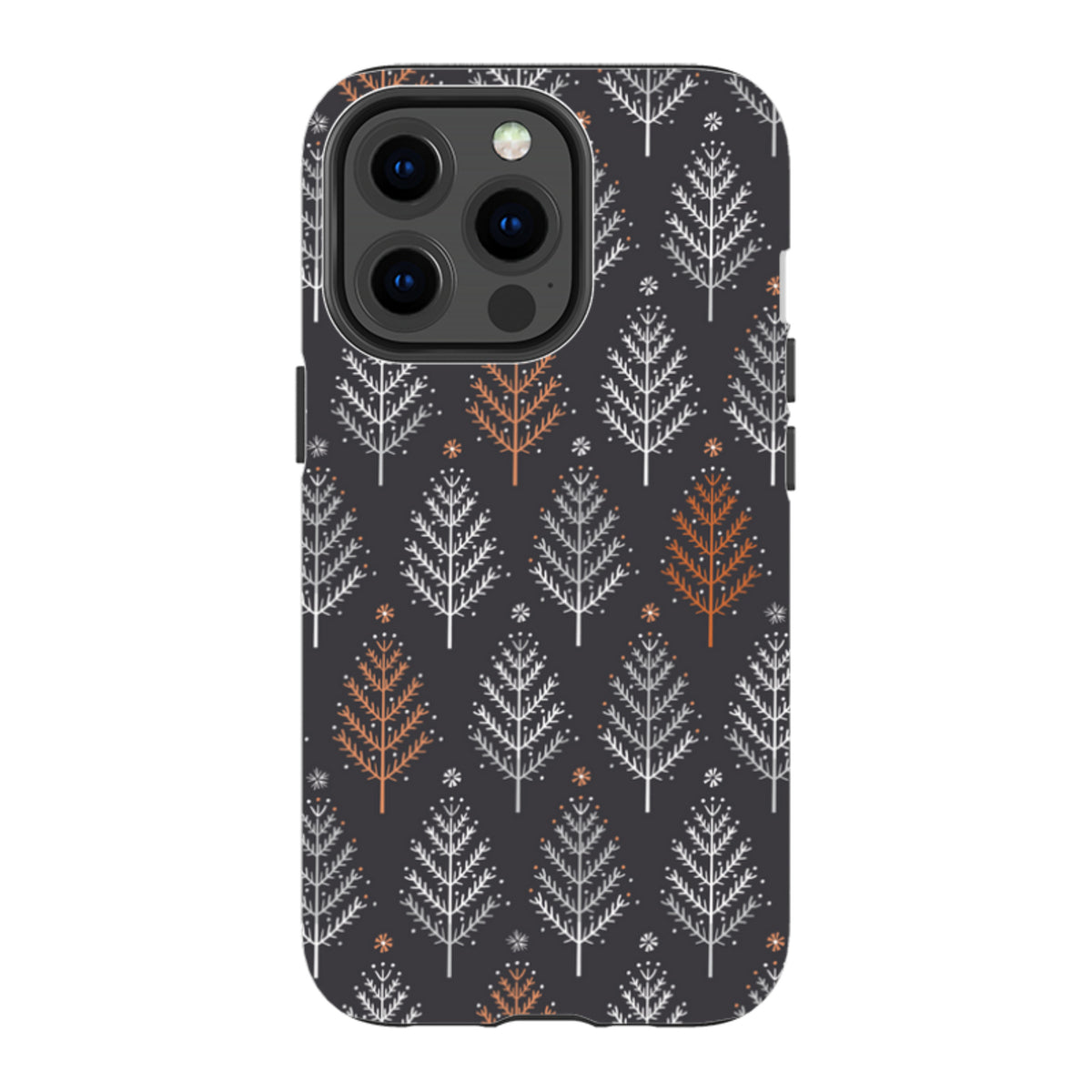 iPhone Tough Case - Winterfold Trees By Ali Brookes