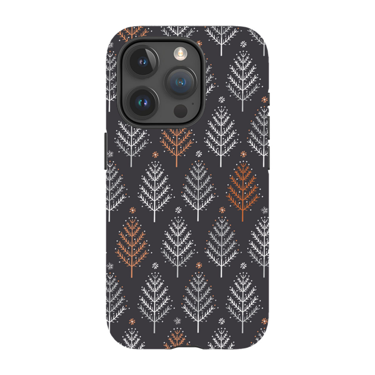 iPhone Tough Case - Winterfold Trees By Ali Brookes