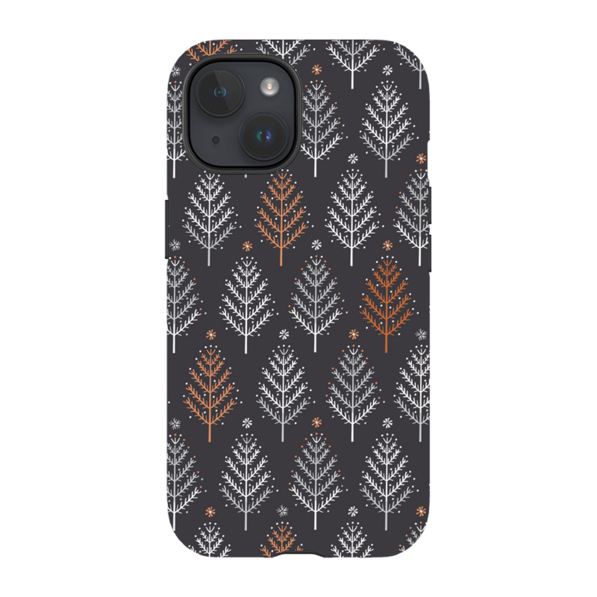 iPhone Tough Case - Winterfold Trees By Ali Brookes