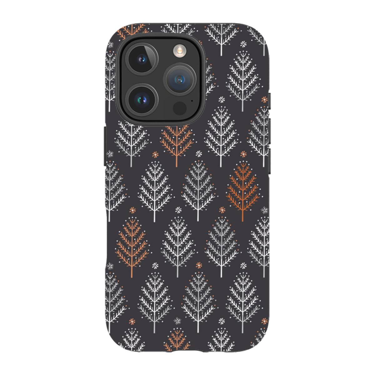 iPhone Tough Case - Winterfold Trees By Ali Brookes
