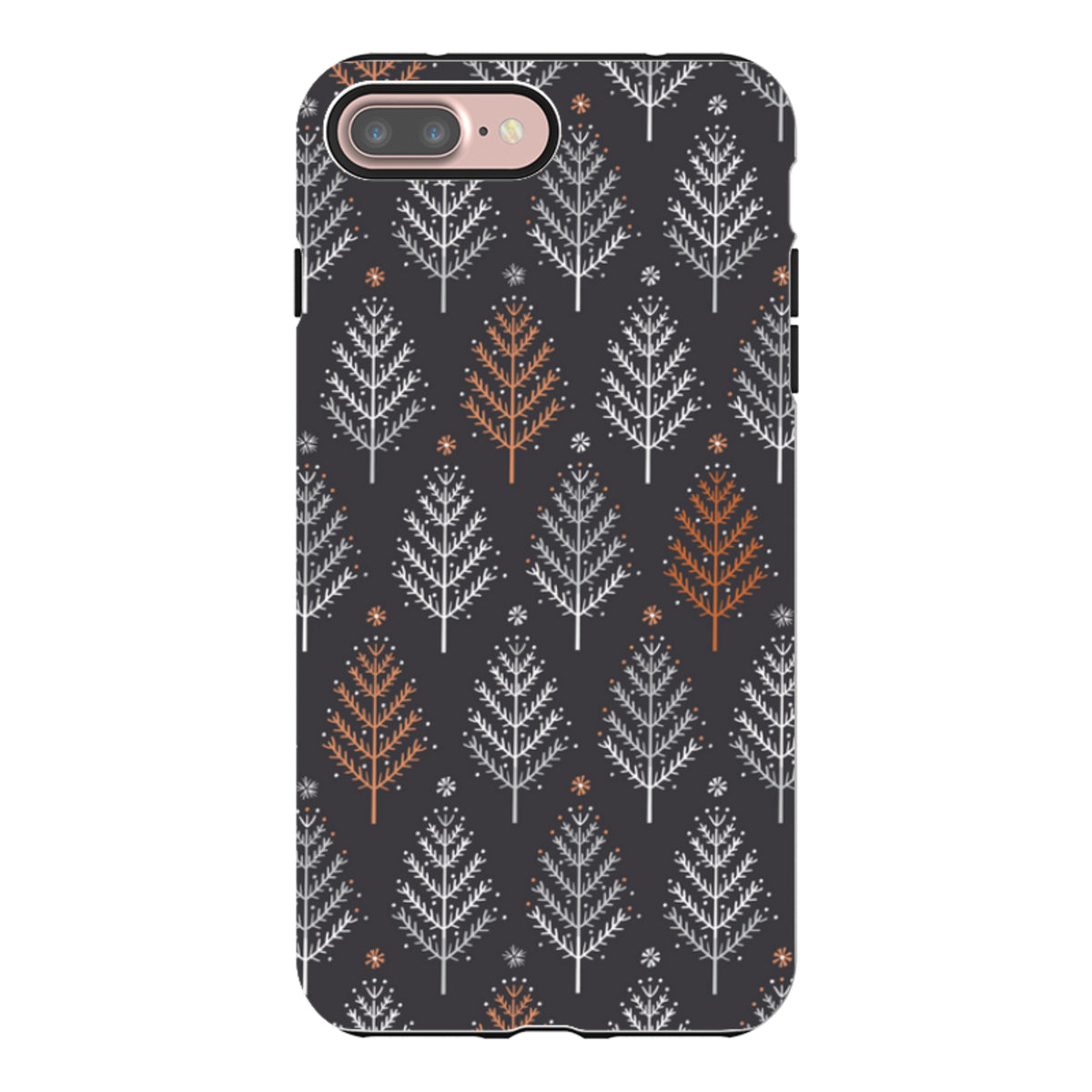 iPhone Tough Case - Winterfold Trees By Ali Brookes