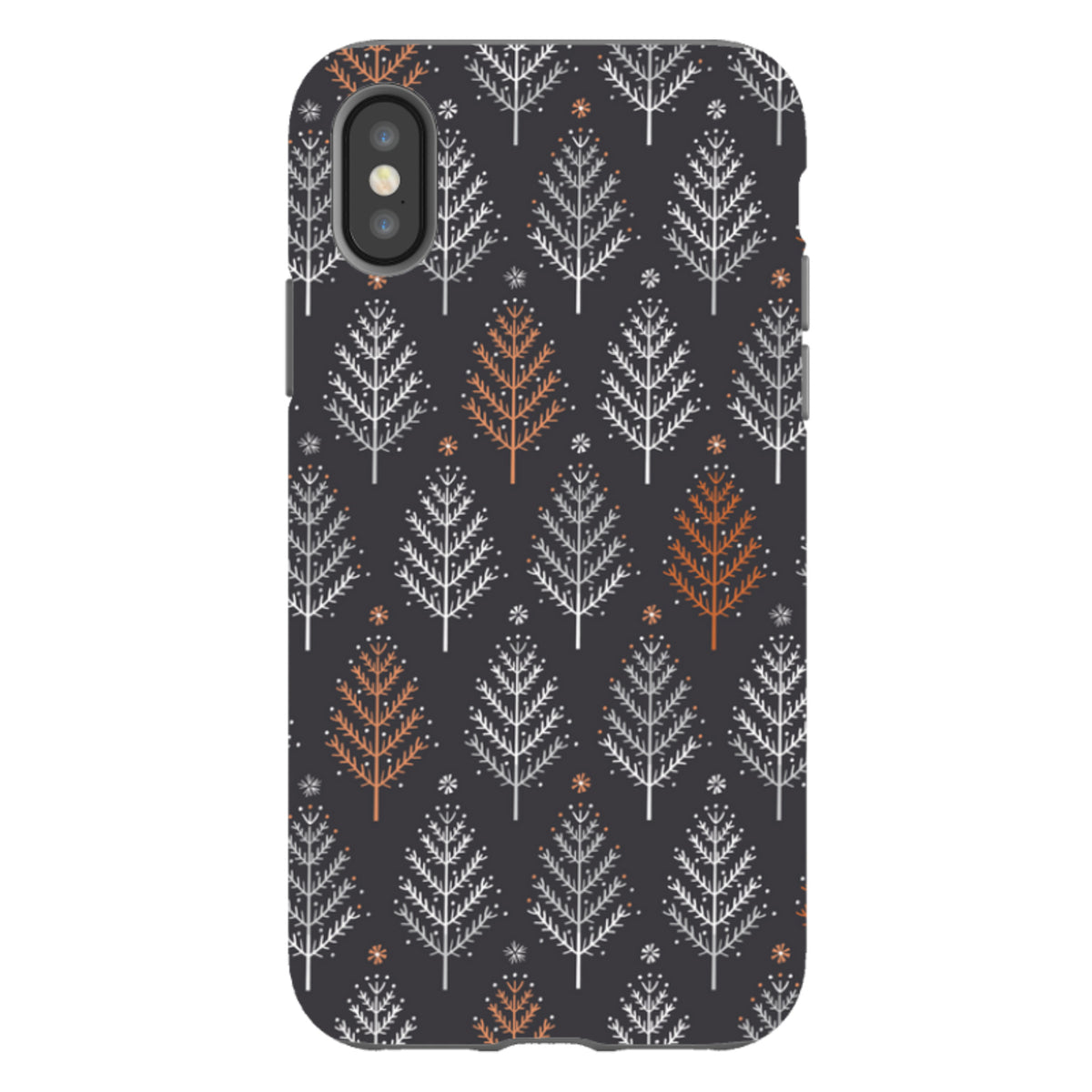 iPhone Tough Case - Winterfold Trees By Ali Brookes