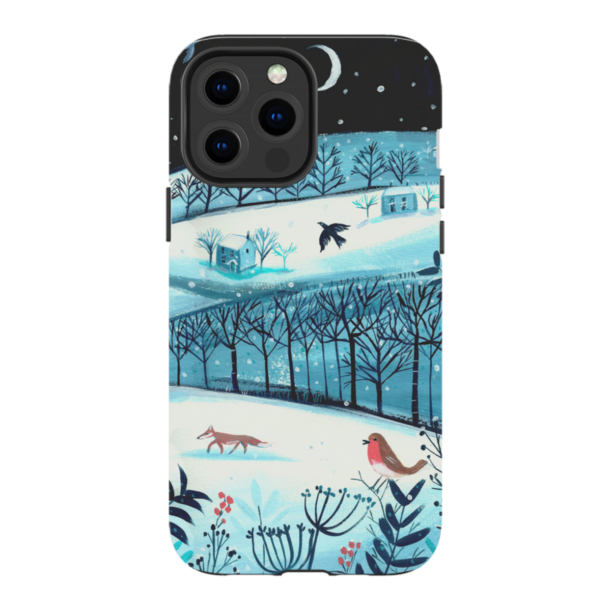 iPhone Tough Case - Winterscape-2 By Mary Stubberfield