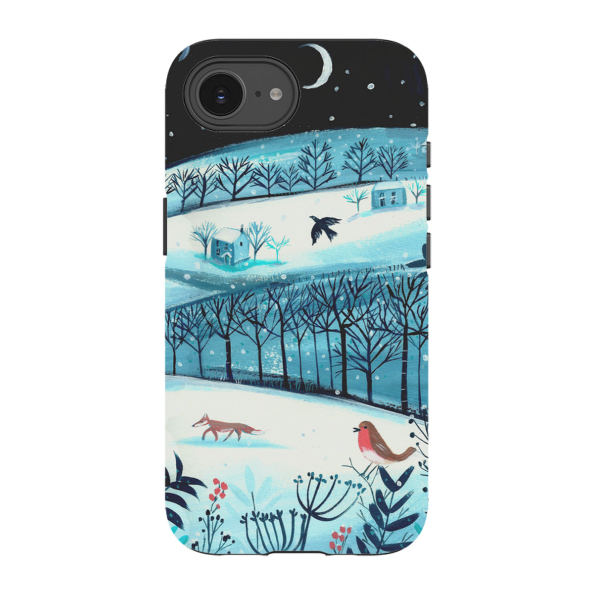 iPhone Tough Case - Winterscape-2 By Mary Stubberfield