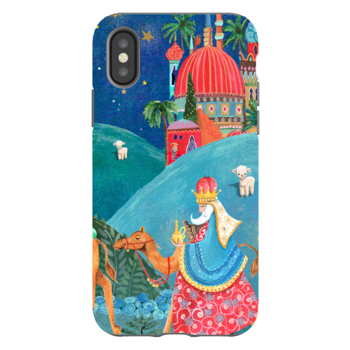 iPhone Tough Case - Wiseman By Caroline Bonne Muller