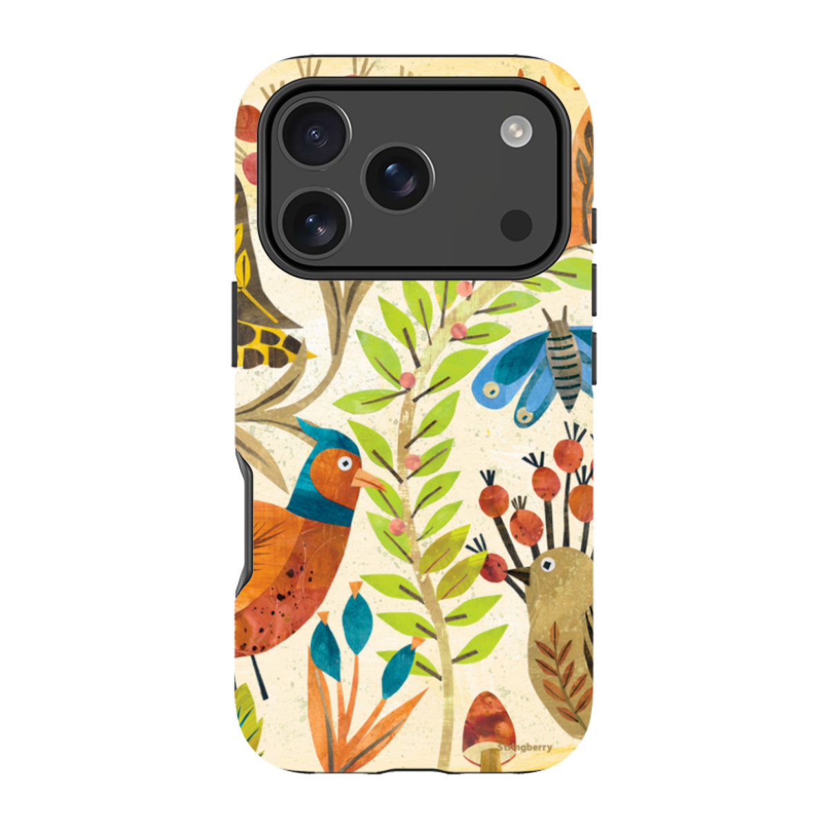 iPhone Tough Case - Woodland Friends By Tracey English