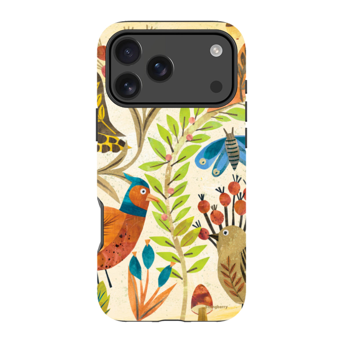 iPhone Tough Case - Woodland Friends By Tracey English