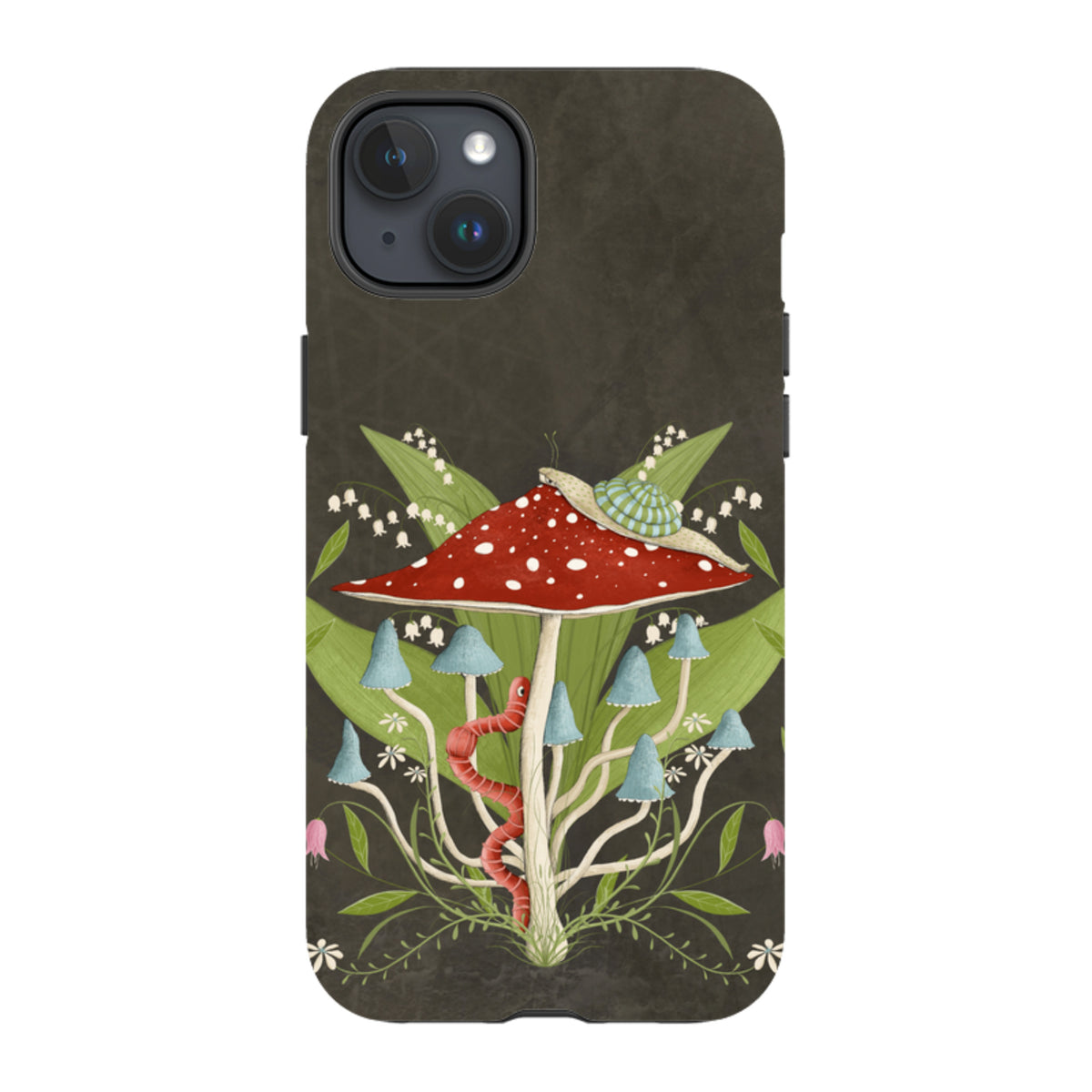 iPhone Tough Case - Worm By Maja Lindberg