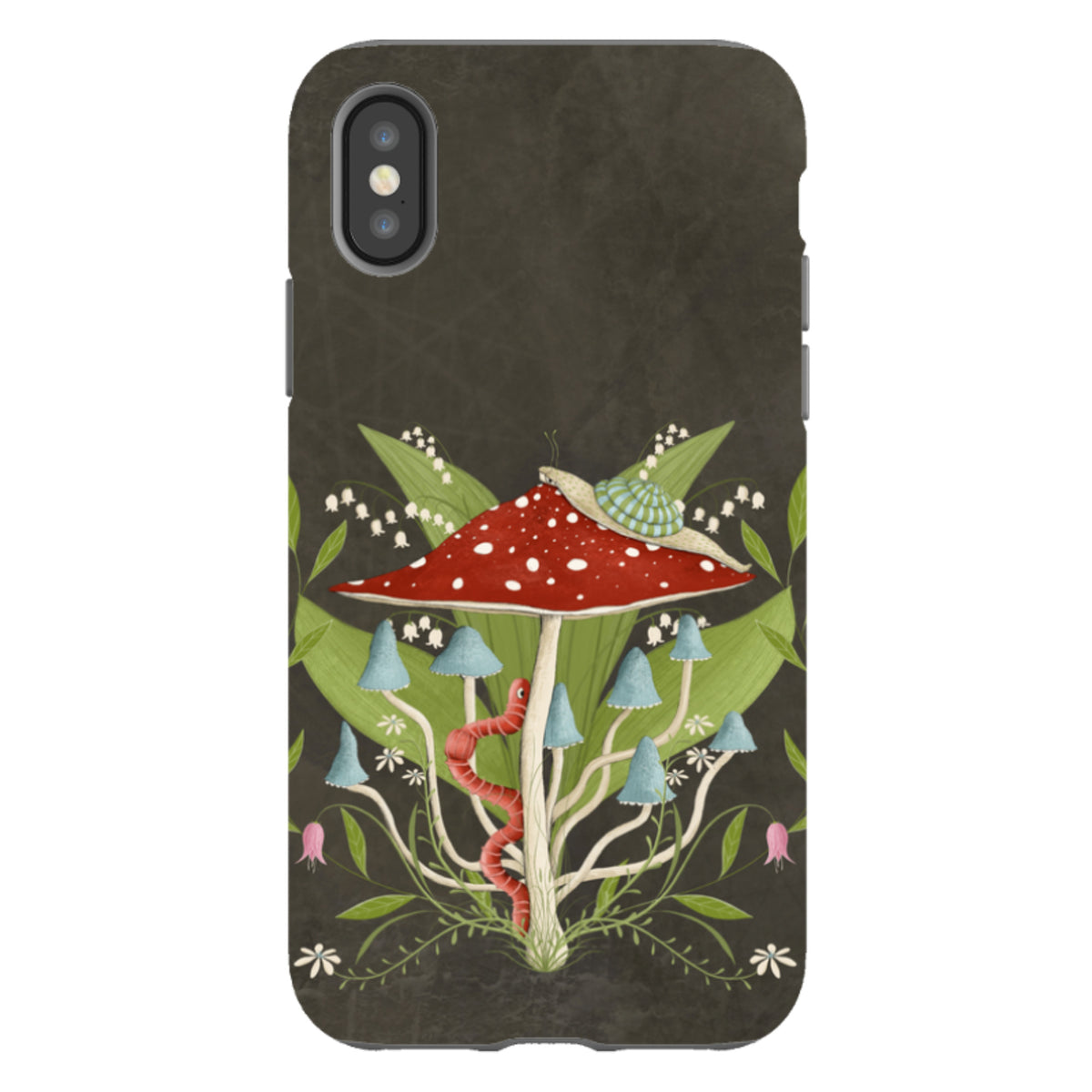 iPhone Tough Case - Worm By Maja Lindberg
