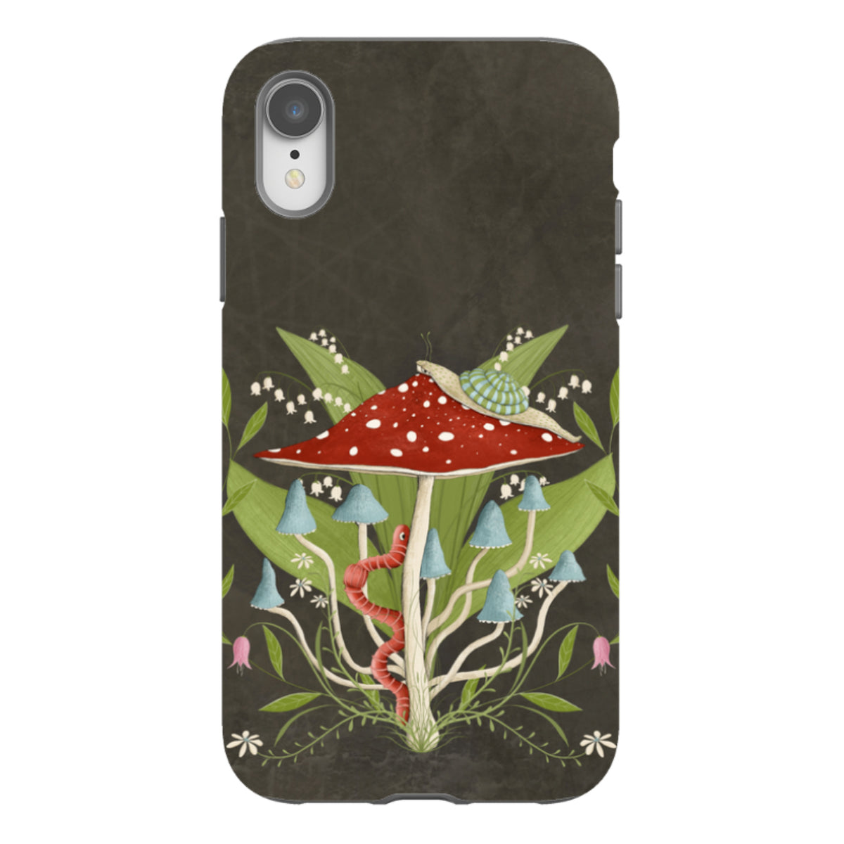 iPhone Tough Case - Worm By Maja Lindberg