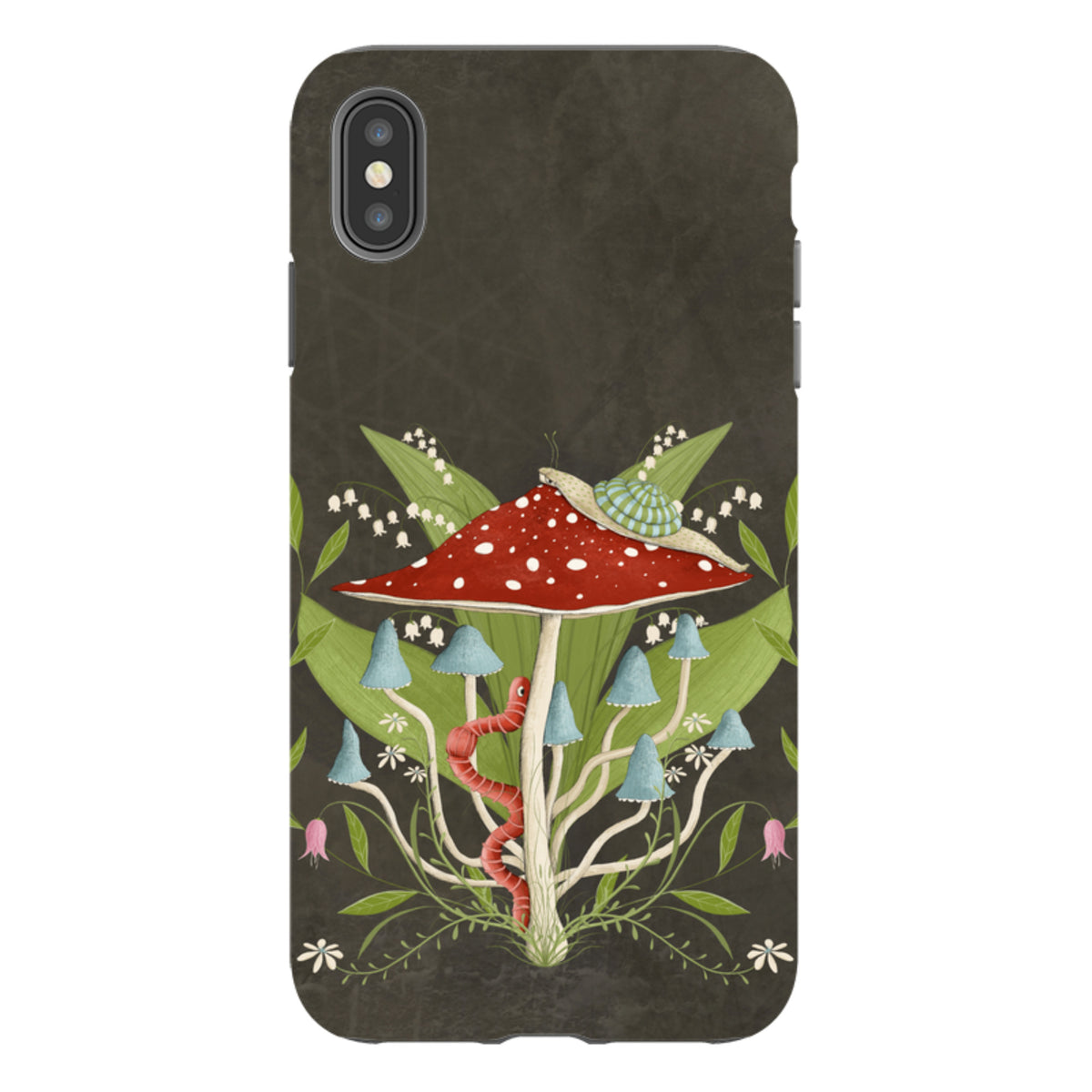iPhone Tough Case - Worm By Maja Lindberg