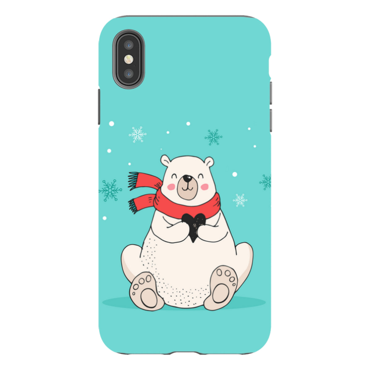 iPhone Tough Case - Xmas Bear