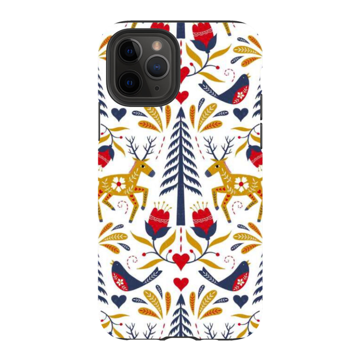 iPhone Tough Case - Xmas Pattern II By Suzy Taylor