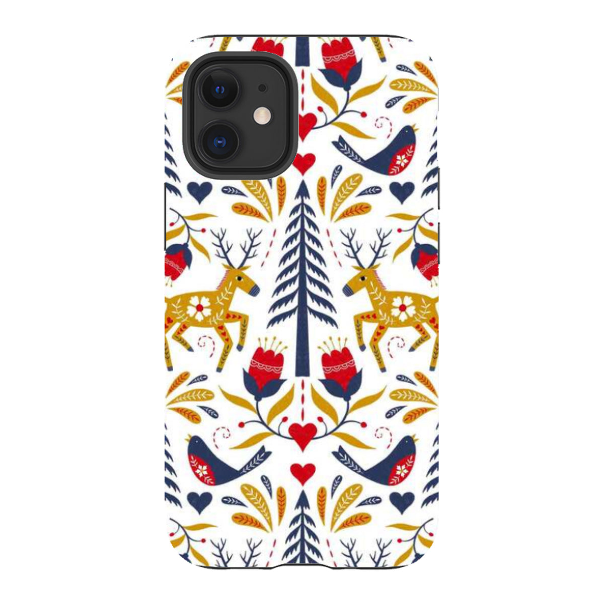 iPhone Tough Case - Xmas Pattern II By Suzy Taylor