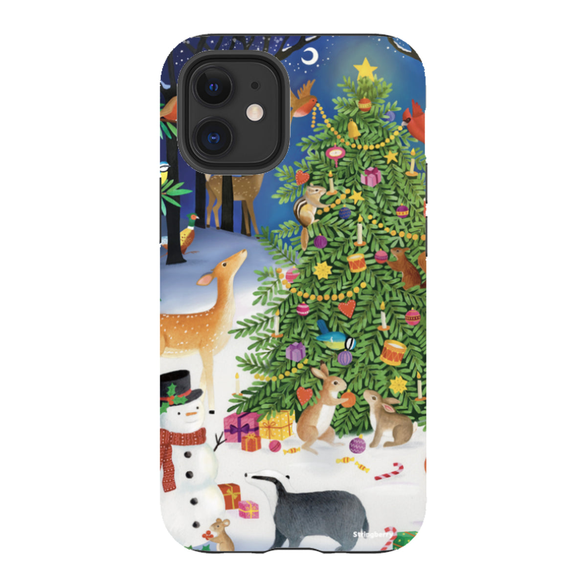 iPhone Tough Case - Weihnachtsmuster IV von Bex Parkin