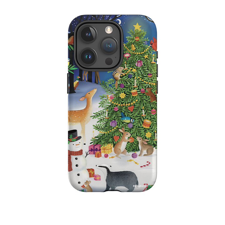 iPhone Tough Case - Xmas Pattern IV By Bex Parkin
