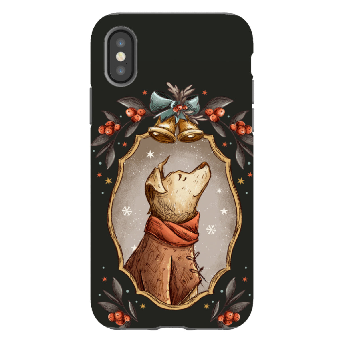 iPhone Tough Case - Xmas Portrait