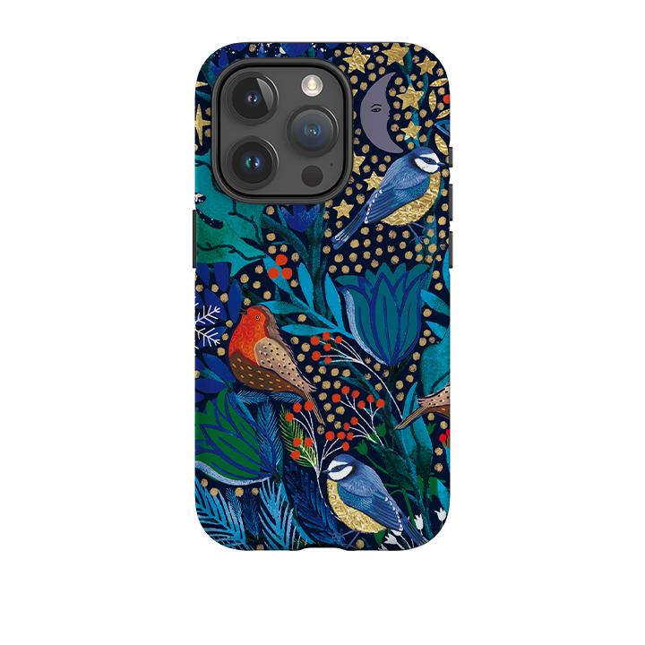 iPhone Tough Case - Xmas Robin I By Emma Frances Grant