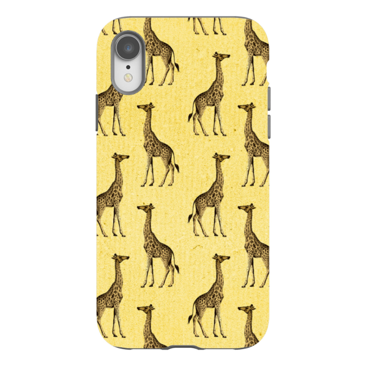 iPhone Tough Case - Yellow Giraffe