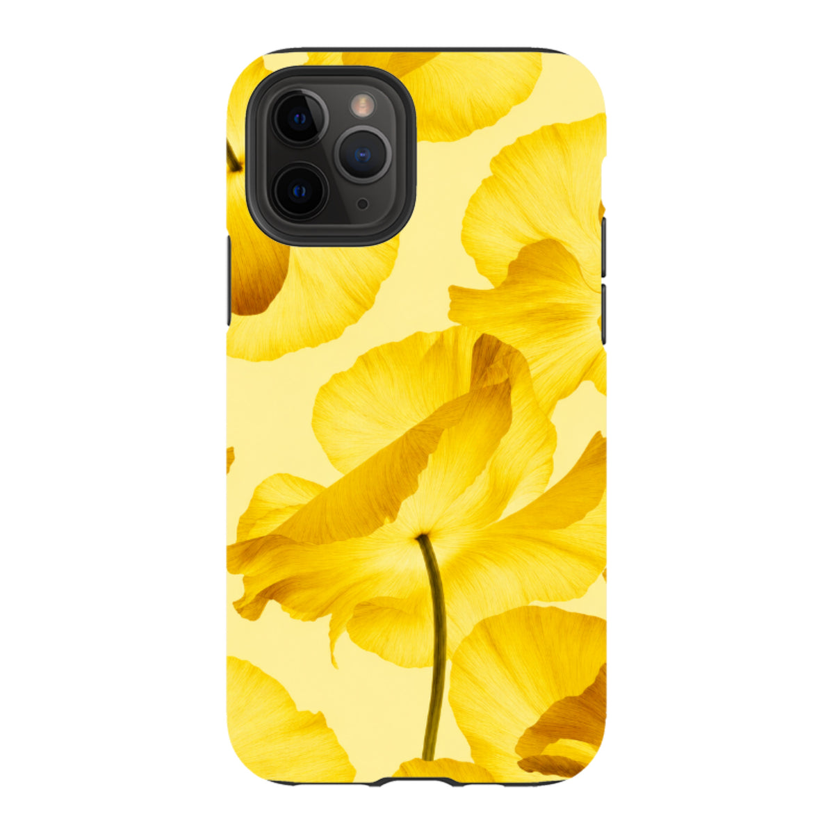 iPhone Tough Case - Yellow Poppy