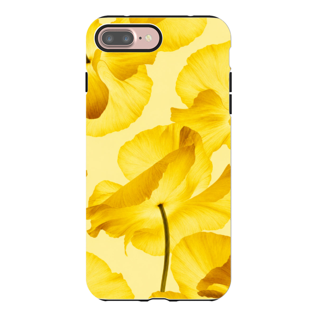 iPhone Tough Case - Yellow Poppy
