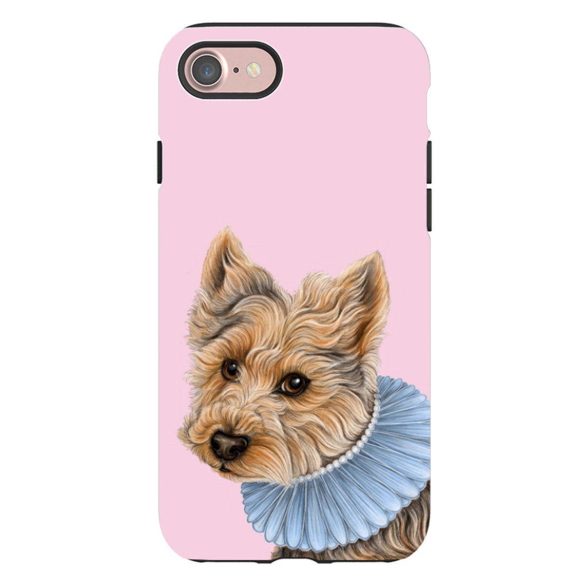 iPhone Tough Case - Yorkie 2 By Catherine Rowe