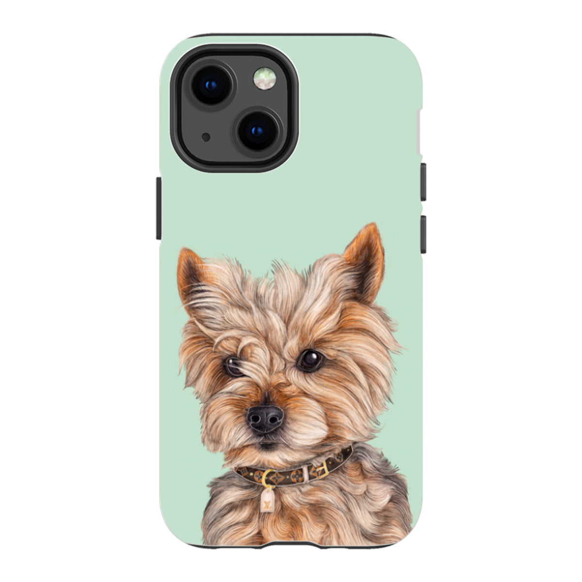 iPhone Tough Case - Yorkie By Catherine Rowe