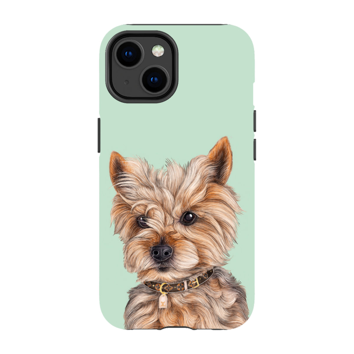 iPhone Tough Case - Yorkie By Catherine Rowe