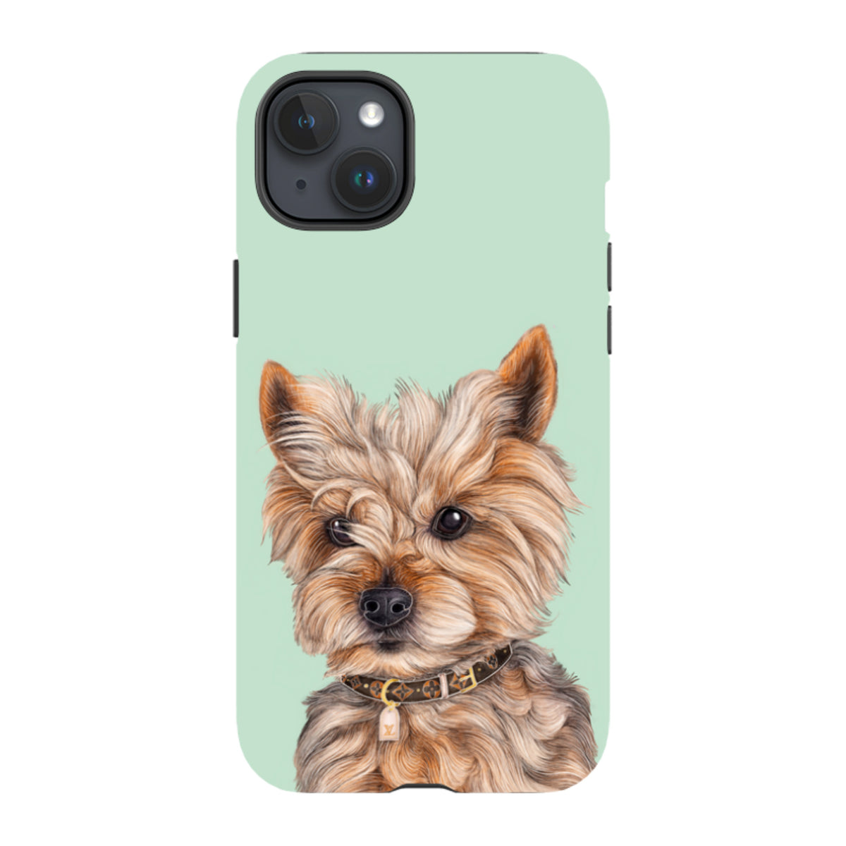 iPhone Tough Case - Yorkie By Catherine Rowe
