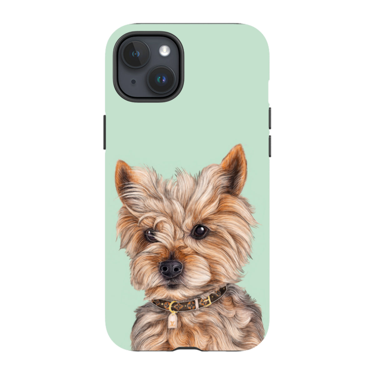 iPhone Tough Case - Yorkie By Catherine Rowe