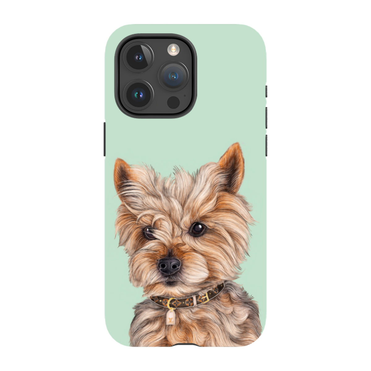 iPhone Tough Case - Yorkie By Catherine Rowe