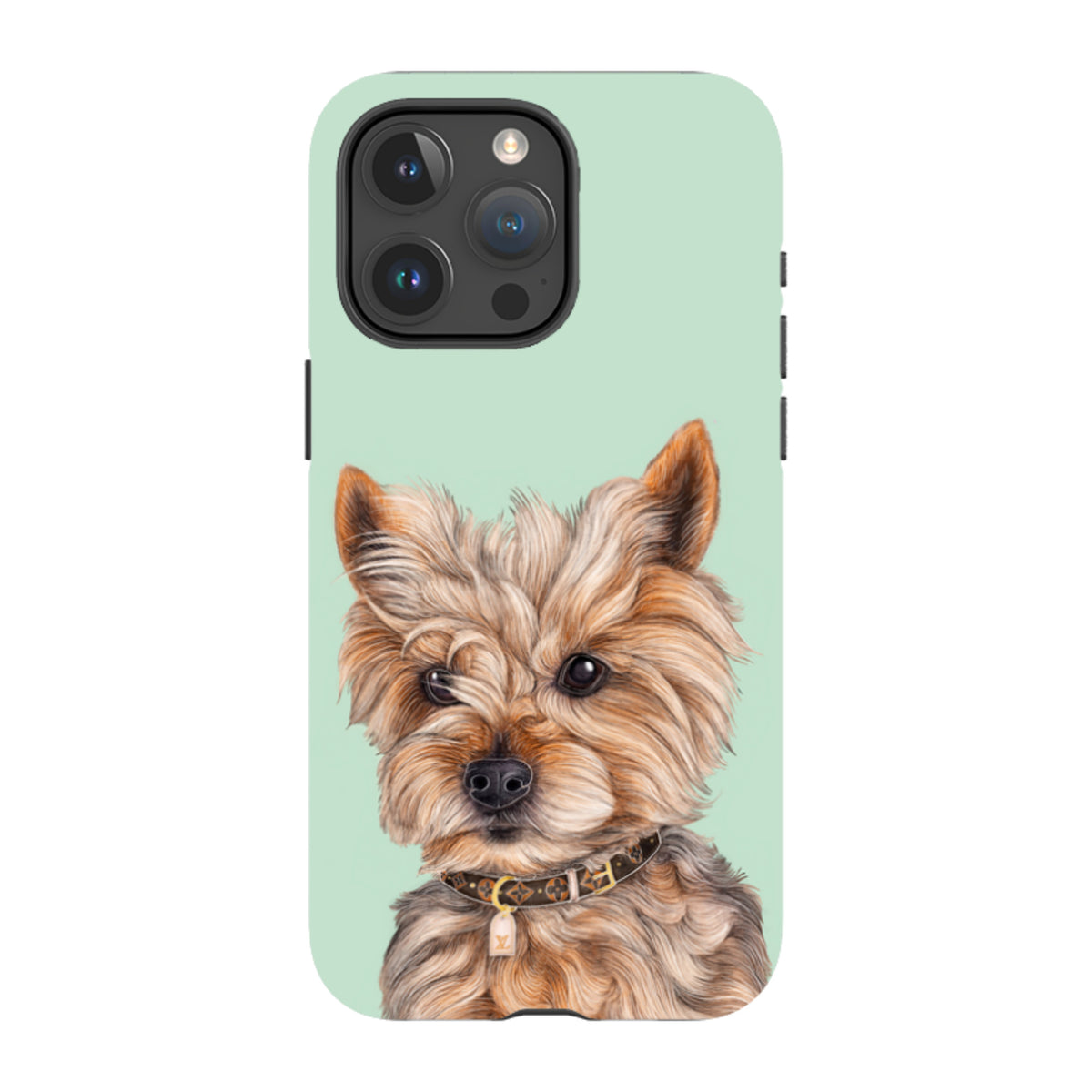iPhone Tough Case - Yorkie By Catherine Rowe