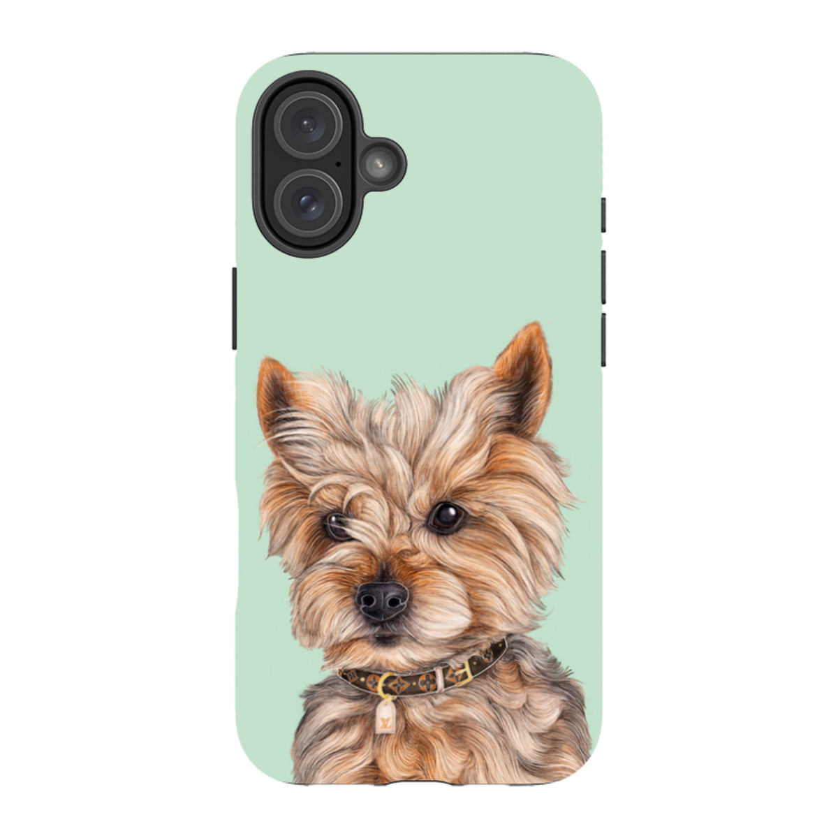 iPhone Tough Case - Yorkie By Catherine Rowe