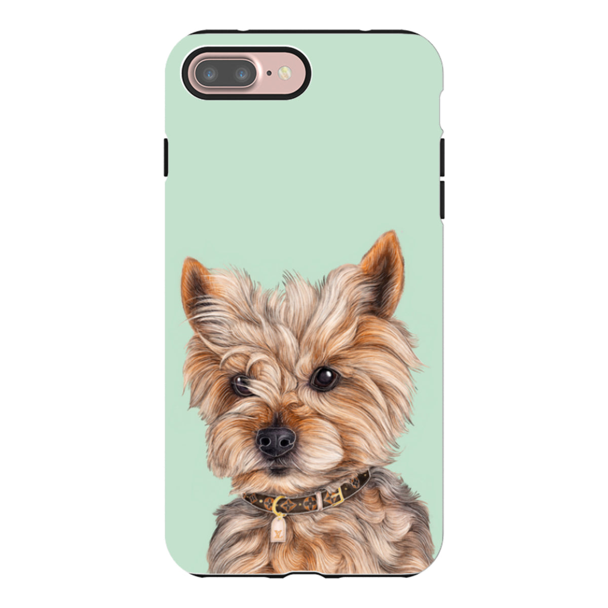 iPhone Tough Case - Yorkie By Catherine Rowe