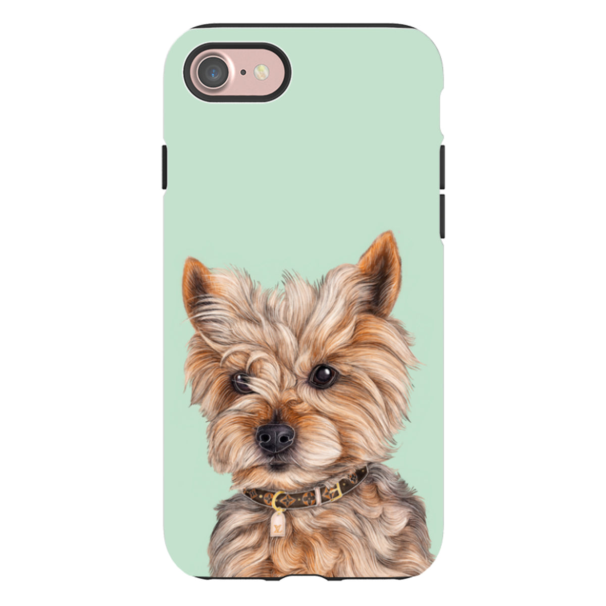 iPhone Tough Case - Yorkie By Catherine Rowe