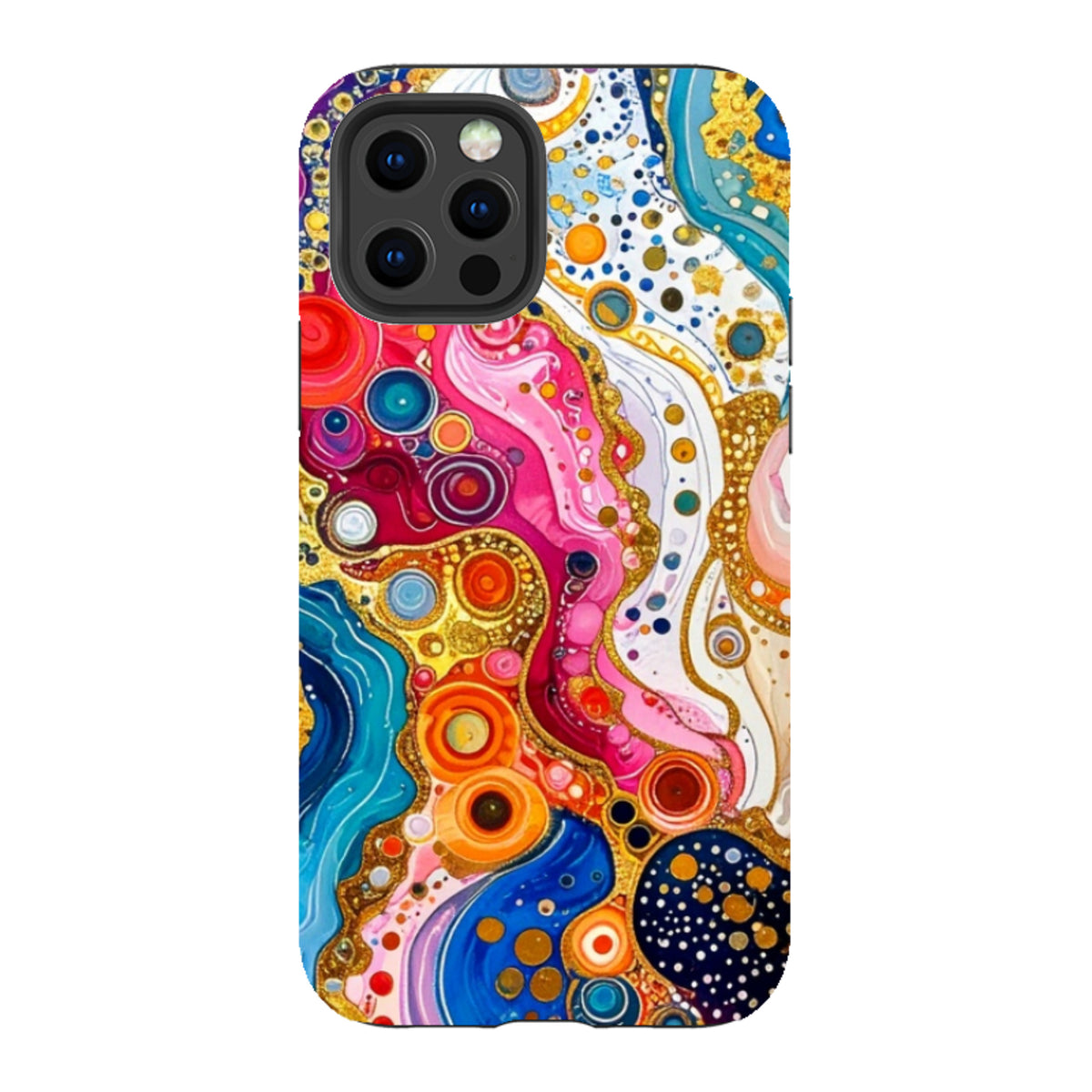 iPhone Tough Case - Zen Marble