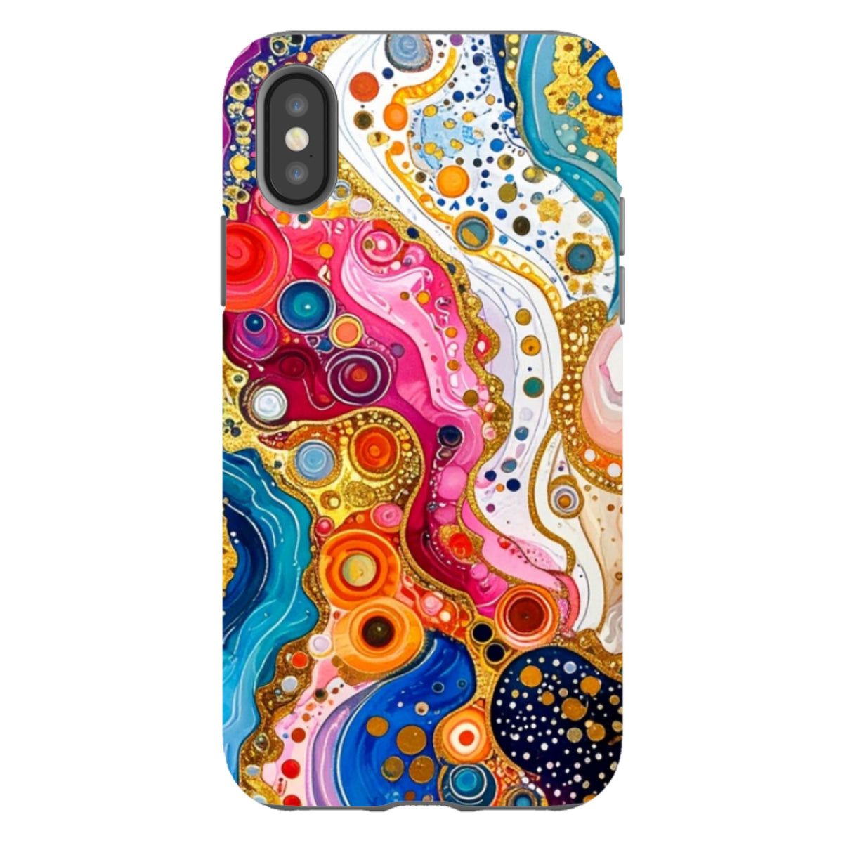 iPhone Tough Case - Zen Marble