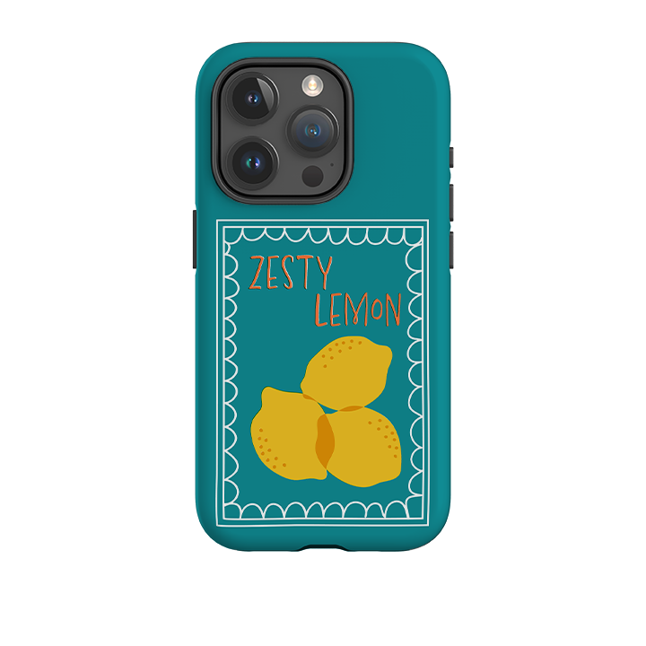 iPhone Tough Case - Zesty Lemons