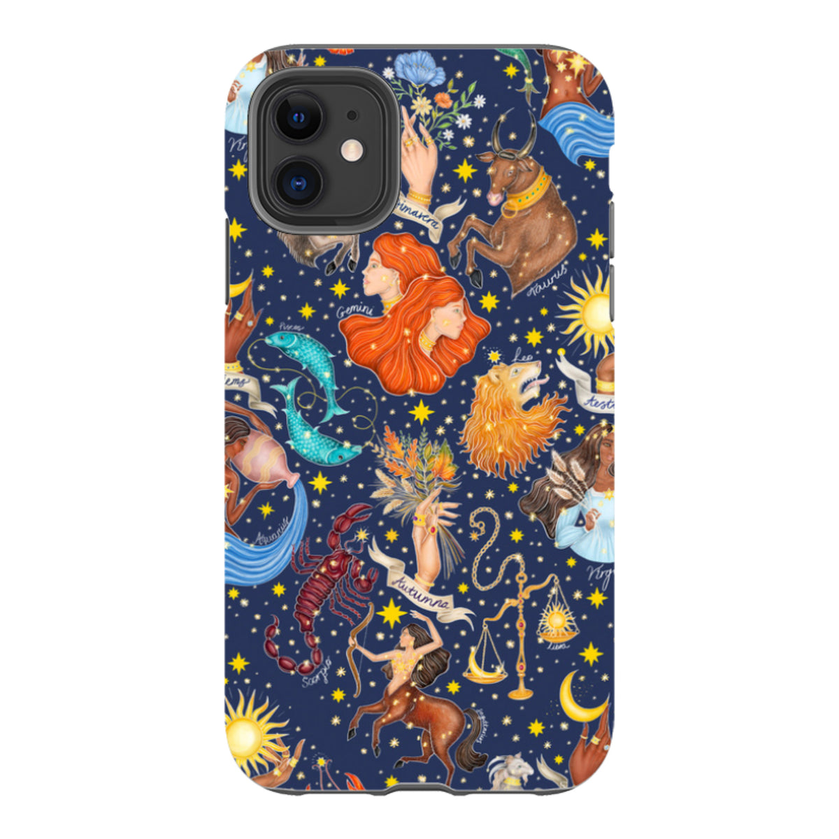 iPhone Hülle Robust – Sternzeichen Composite von Catherine Rowe