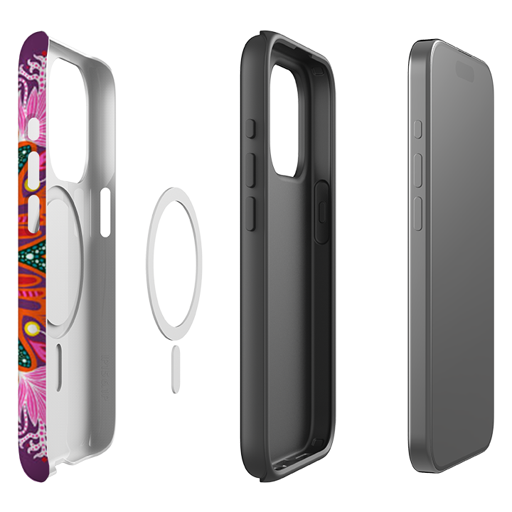 iPhone MagSafe Tough Case -  Iris 2 By Mia Underwood