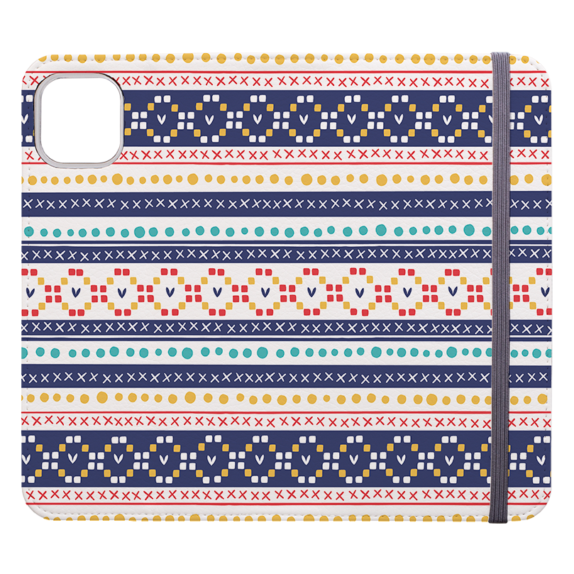 Isle Stripe Wallet Case By Ali Brookes